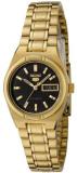 Seiko Women's SYM602 Gold Stainless-Steel Automatic Watch with Black Dial