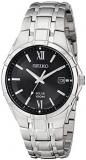 Seiko Men's SNE215&quot;Classic&quot; Stainless Steel Solar Watch