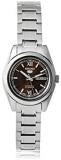 Seiko - SYMK25K1-5 Lady - Women's Automatic Analogue Watch with Brown Dial and Grey Steel Strap