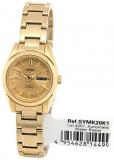 Seiko Women's Watch SYMK20K Stainless Steel Strap Gold