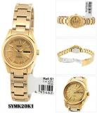 Seiko Women's Watch SYMK20K Stainless Steel Strap Gold