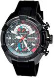 Seiko - SPC149P1 - Men's Watch - Quartz Chronograph - Black dial - Black Leather Strap