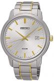 Seiko neo Classic Mens Analogue Japanese Quartz Watch with Stainless Steel Bracelet SUR197P1