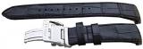 Authentic Seiko Watch Strap 21mm Alligator Grain - Black 4A072JL