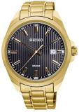 Seiko Mens Analogue Quartz Watch with Stainless Steel Strap SUR282P1