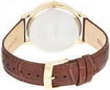 SEIKO Mens Analogue Quartz Watch with Leather Strap SGEH86P1