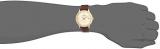 SEIKO Mens Analogue Quartz Watch with Leather Strap SGEH86P1