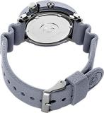 Seiko Solar Diver SNE537 Mens Silicone Rubber Band Chronograph Grey Quartz Dial Watch