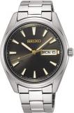 Seiko Men's Analogue Japanese Quartz Watch with Stainless Steel Strap SUR343P1