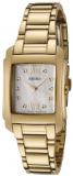 Seiko Ladies Quartz Analogue Watch SRZ368P1 with Gold Plated Bracelet and White MOP Dial
