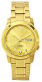 Seiko Men's SNKK20K1S Stainless-Steel Analog with Gold Dial Watch