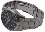 Seiko Men's SNZG13 Seiko 5 Automatic Black Dial Stainless-Steel Bracelet Watch