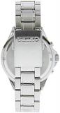 Seiko Mens Chronograph Quartz Watch with Stainless Steel Strap SKS627P1
