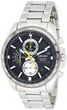 Seiko Men's Chronograph Quartz Watch with Stainless Steel Strap SSB261P1