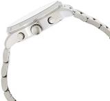 Seiko Seiko Mens Sports Chrono Silver Bracelet White Dial SKS583P1