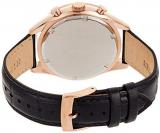 Seiko Mens Chronograph Quartz Watch with Leather Strap SSB296P1