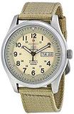 Seiko Men's Analogue Automatic Watch with Fabric Strap – SNZG07K1