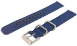 Seiko Original Nylon Blue Watch Band 18 millimeters- Model SNK807