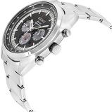 Seiko Men's Chronograph Solar Powered Watch with Stainless Steel Strap SSC621P1