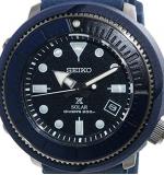SEIKO Mens Analogue Solar Powered Watch with Silicone Strap SNE533P1