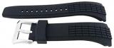 Authentic Seiko Watch Strap 22mm Rubber - Black 4D41JZ