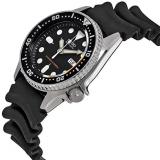 Seiko Mens Analogue Automatic Watch with Rubber Strap SKX013K1