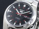 Seiko Men's Analogue Automatic Watch with Stainless Steel Strap SNK617K1