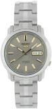 Seiko Mens Analogue Automatic Watch with Stainless Steel Strap SNKK67K1