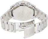 SEIKO Mens Chronograph Solar Powered Watch with Stainless Steel Strap SSC715P1