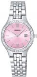 Seiko Womens Analogue Classic Quartz Watch with Stainless Steel Strap SUR765P9