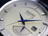 Seiko Men's Analogue Quartz Watch with Leather Strap – SRN071P1