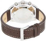 Seiko Men's Chronograph Quartz Watch with Leather Strap SSB275P1