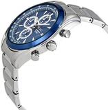 Seiko Mens Chronograph Quartz Watch with Stainless Steel Strap SSB177P1