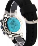 Seiko Mens Analogue Quartz Watch with Silicone Strap SNAF85P1