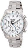 Seiko Unisex Analogue Quartz Watch with Stainless Steel Plated Bracelet – ...
