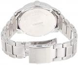 Seiko Men's Analogue Solar Powered Watch with Stainless Steel Strap SNE363P1