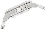 SRN043P1 Seiko Men's Automatic Watch Analogue Watch-White Face-Grey Steel Bracelet