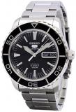 Seiko Men's Analogue Automatic Watch with Stainless Steel Bracelet &ndash; SNZH55K1