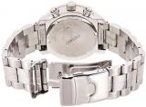 Seiko - SNA411P1 - Men's Quartz Chronograph Watch - Black Dial - Grey Steel Strap