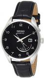 Seiko Men's Analogue Automatic Watch with Leather Strap – SRN051P1