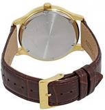 Seiko Men's Analogue Quartz Watch with Leather Strap SUR226P1