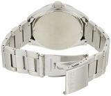 SEIKO Mens Analogue Solar Powered Watch with Stainless Steel Strap SNE483P1