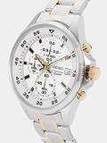 Seiko Mens Chronograph Quartz Watch with Stainless Steel Strap SKS629P1