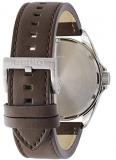 Seiko Unisex Adult Analogue Quartz Watch with Leather Strap SNE487P1