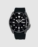 Seiko Men's Analogue Automatic Watch with Silicone Strap SRPD65K2