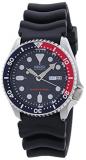 Seiko Men's Analogue Automatic Watch with Rubber Strap SKX009K1