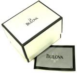 Bulova Women's 96L135 Leather Quartz Watch with Brown Dial