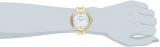 Bulova Classic Dress Women's Quartz Watch with Silver Dial Analogue Display and Gold Ion-Plated Bracelet 97L139