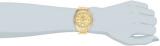 Caravelle by Bulova Women's Gold Tone Steel Bracelet & Case Quartz Gold-Tone Dial Chronograph Watch 44L151