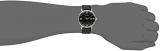 Bulova Mens 96B243 20mm Leather Calfskin Black Watch Bracelet